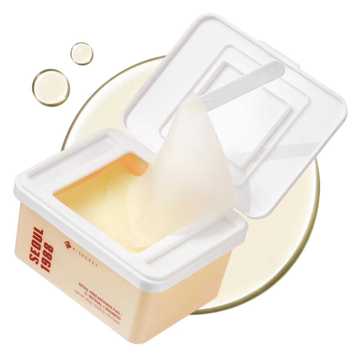 K SECRET SEOUL1988 Retinal Refining Pads for Sensitive Skin - K-SECRET Official Product Imagery - 2