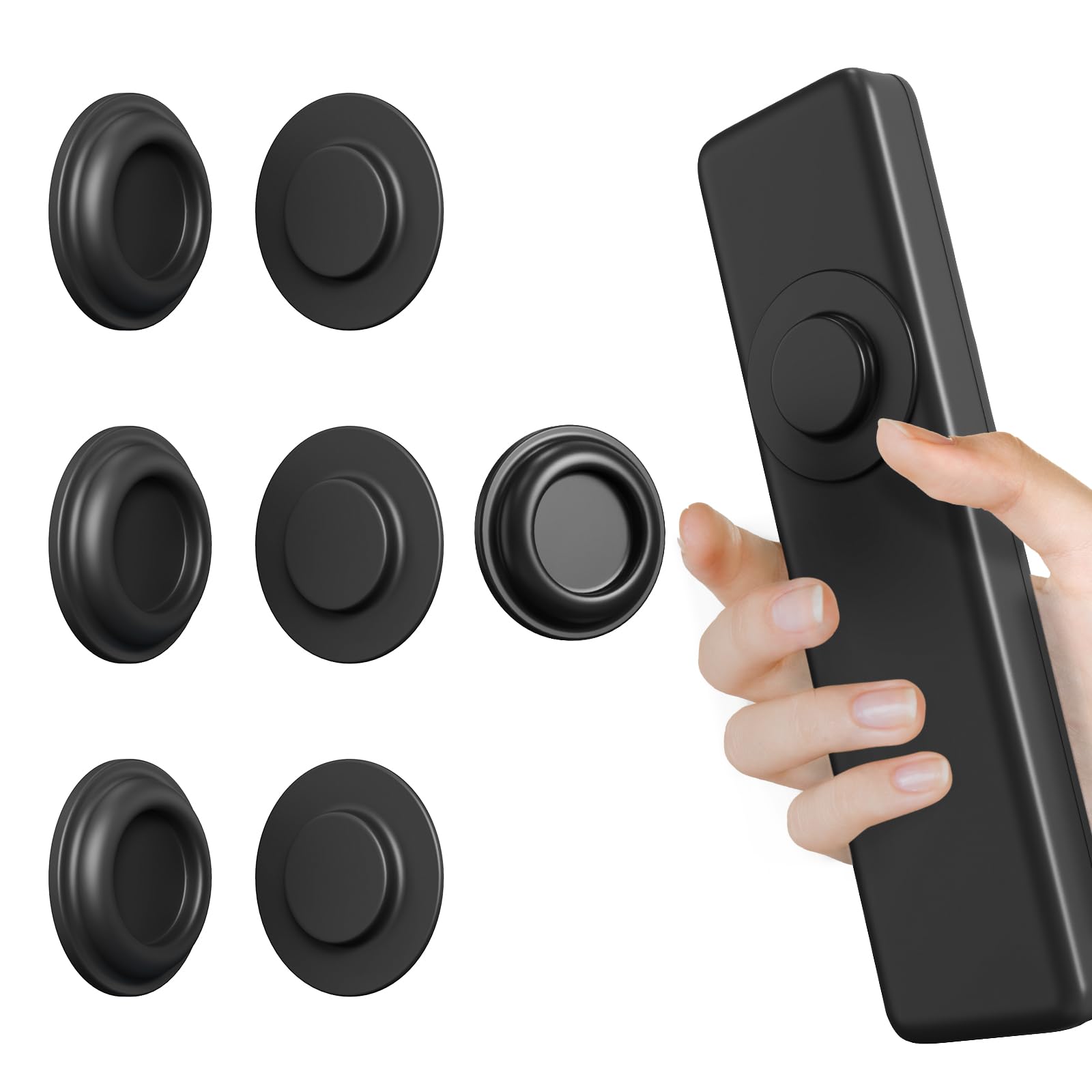 Vaszu Magnetic Silicone Remote Control Holder Wall Mount for TV F - Vaszu Official Product View 8