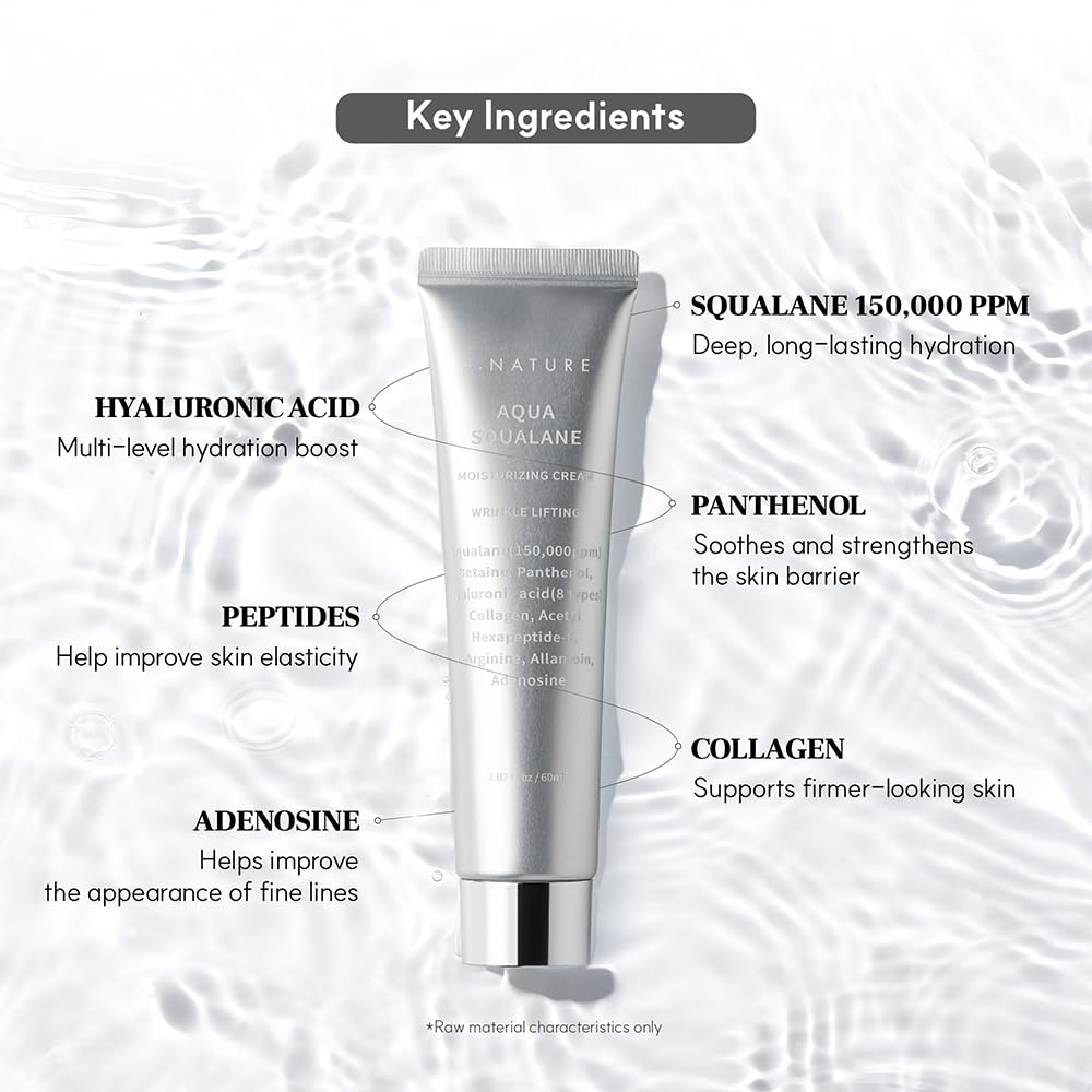 S.NATURE Pore Refining Moisturizer for Dry & Sensitive Skin – Squalane - S.NATURE Official Product View 6
