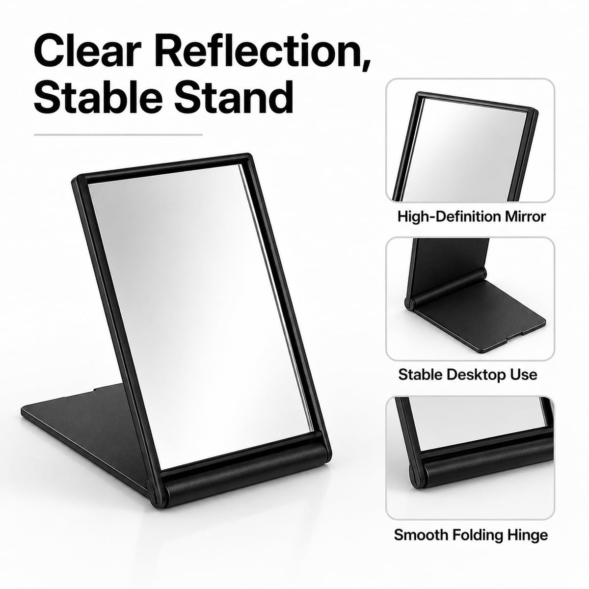 80 Pcs Mirror Compact Bulk Pocket Mini Mirrors for Men Women - VZYUVY Official Imagery - 7