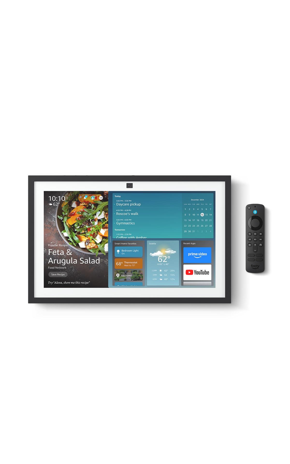 Amazon Echo Show 15  , Full HD 15.6" kitchen hub for home organiz - Amazon Official Product View 2