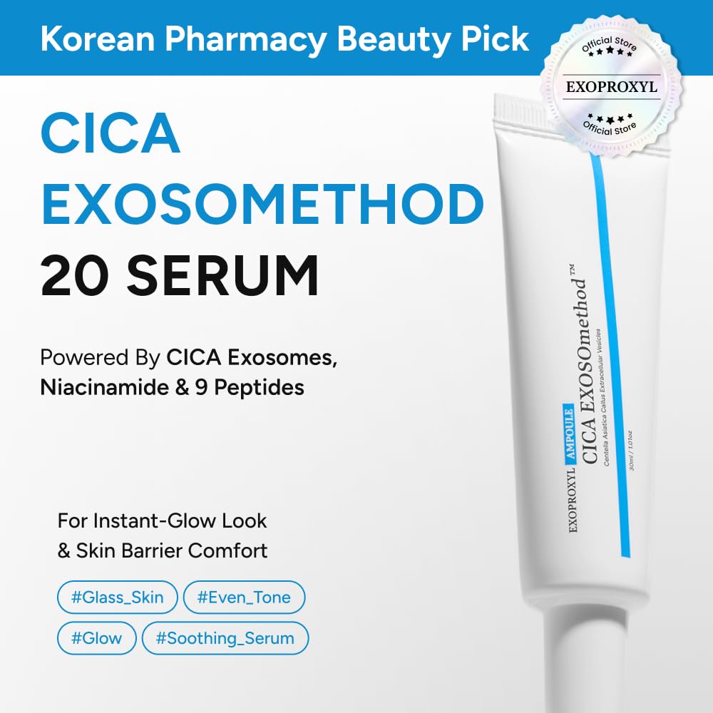 CICA EXOSOmethod 20 Serum Centella Asiatica Exosome with - EXOPROXYL Official Imagery - 3