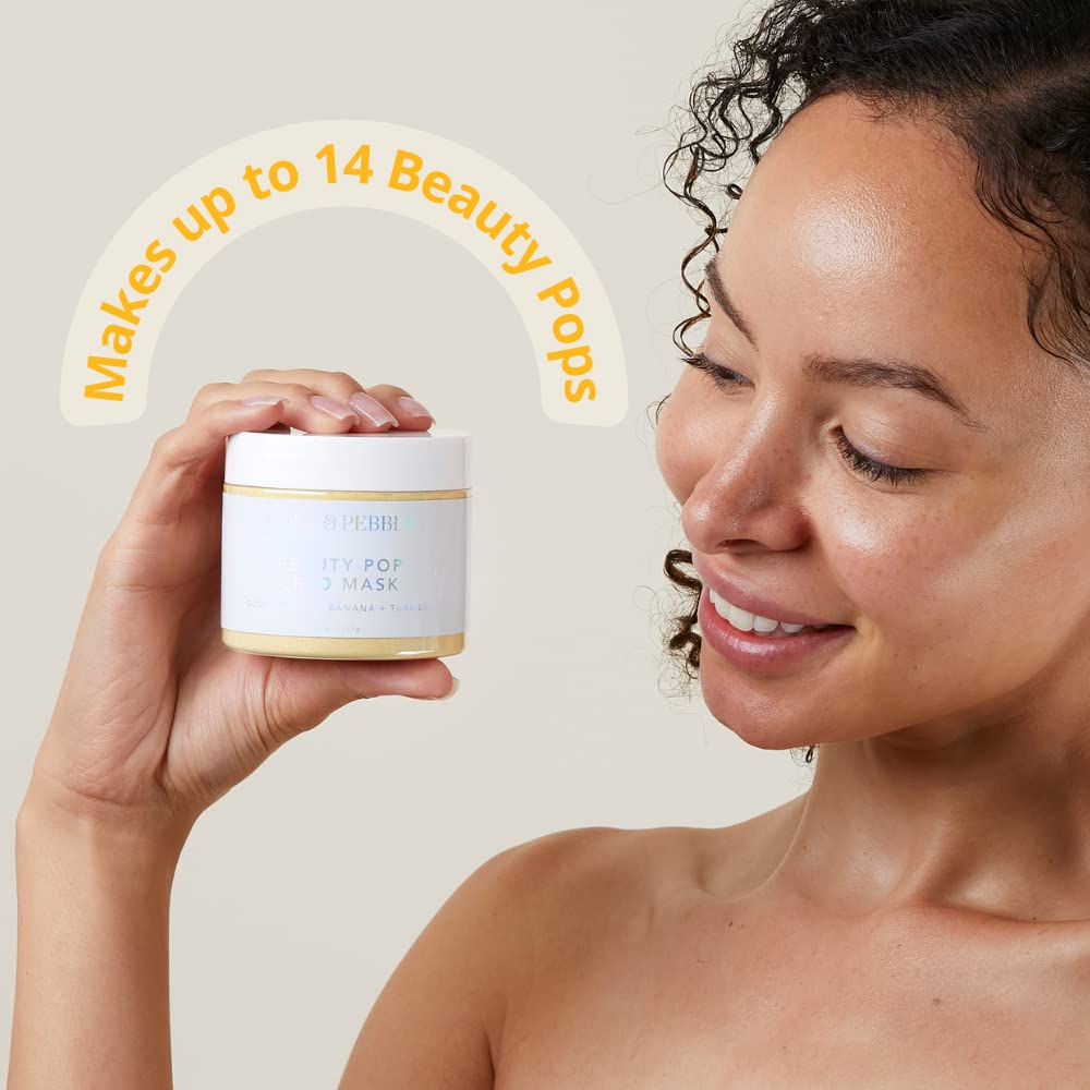 Beauty Pops by Love & Pebble | Turmeric Mask Glow Enzyme Jar Refill | - View 6