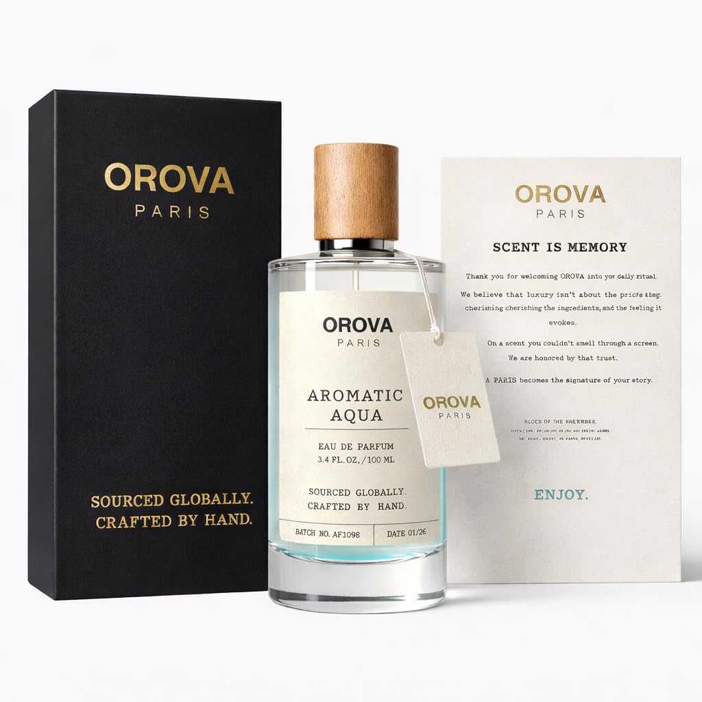 ORÖVA Paris Elixir Eau de Parfum bottle with strawberry and vanilla notes, featuring a sleek design and elegant packaging.