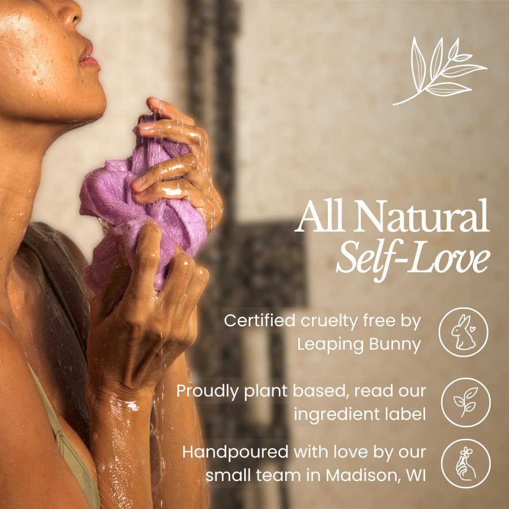 Bare Botanics Coconut Vanilla Body Scrub - & WI All Natural Sea Salt Exfoliator w - BARE BOTANICS Official Product View 10