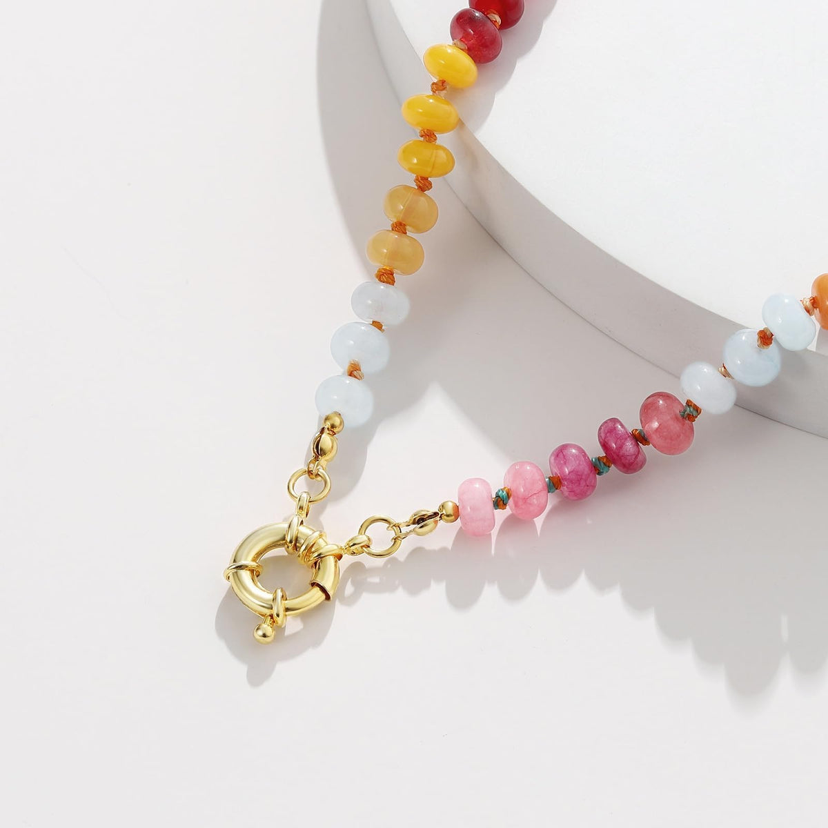 KissYan Beaded Gemstone Necklaces for Women - KissYan Official Imagery - 7
