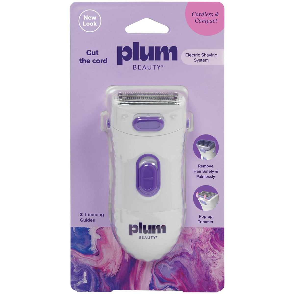 Plum Beauty Electric Shaver for Women Cordless Wet Dry Foil - Plum Beauty Official Imagery - 2