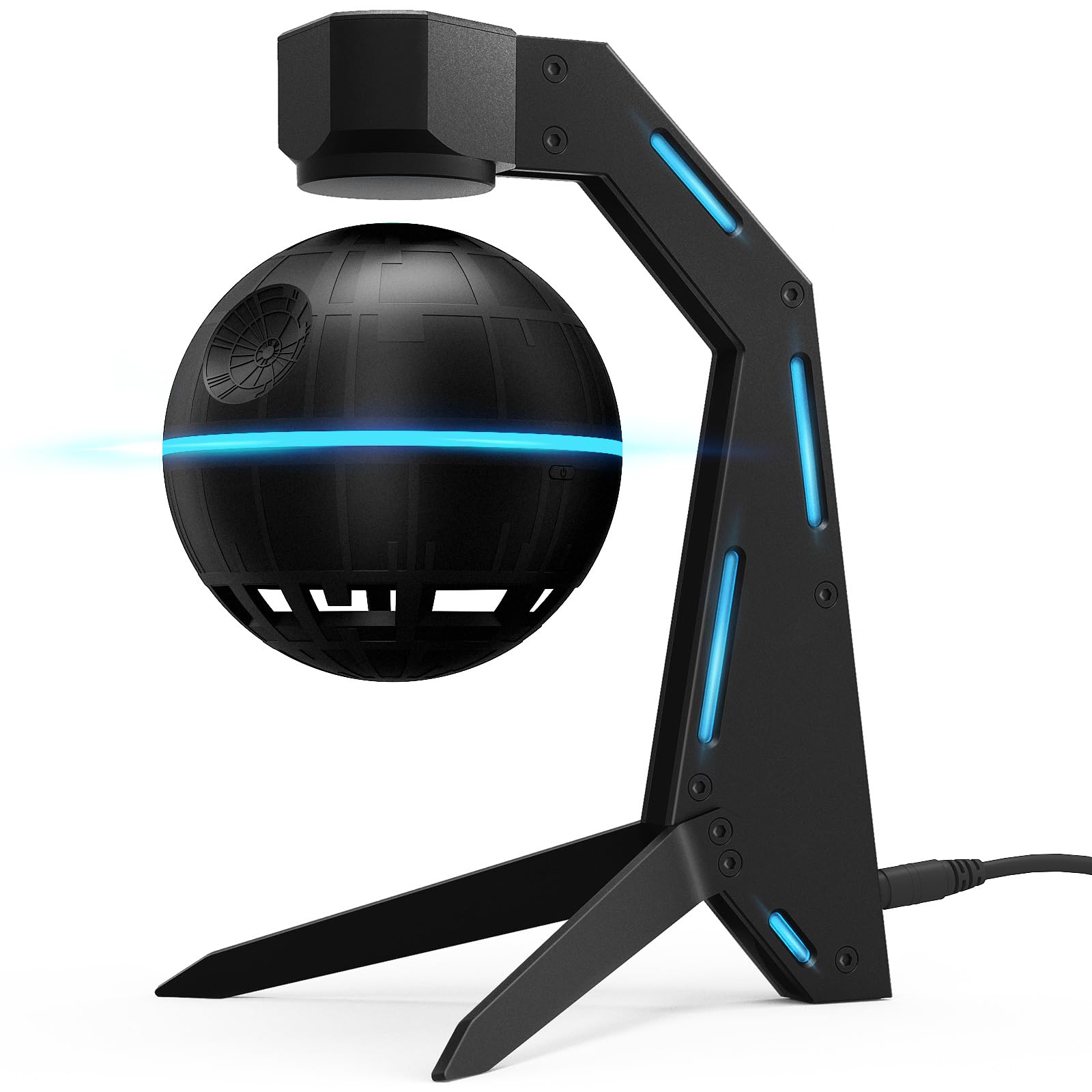WKYSTR Magnetic Levitation Bluetooth Speaker, Floating & Spinning, Sci-Fi Decor - WKYSTR Official Product View 1