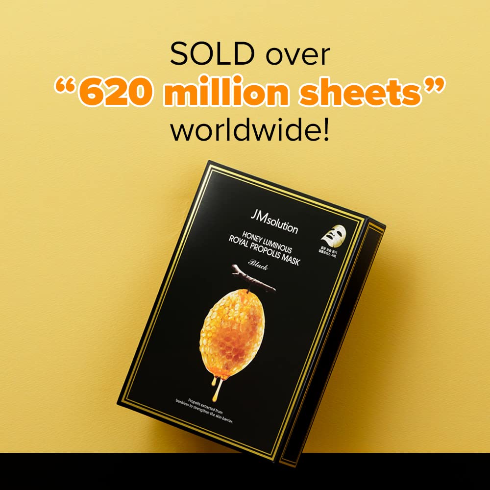 JMsolution Honey Luminous Royal Propolis Mask Plus - JMsolution Official Product Imagery - 4