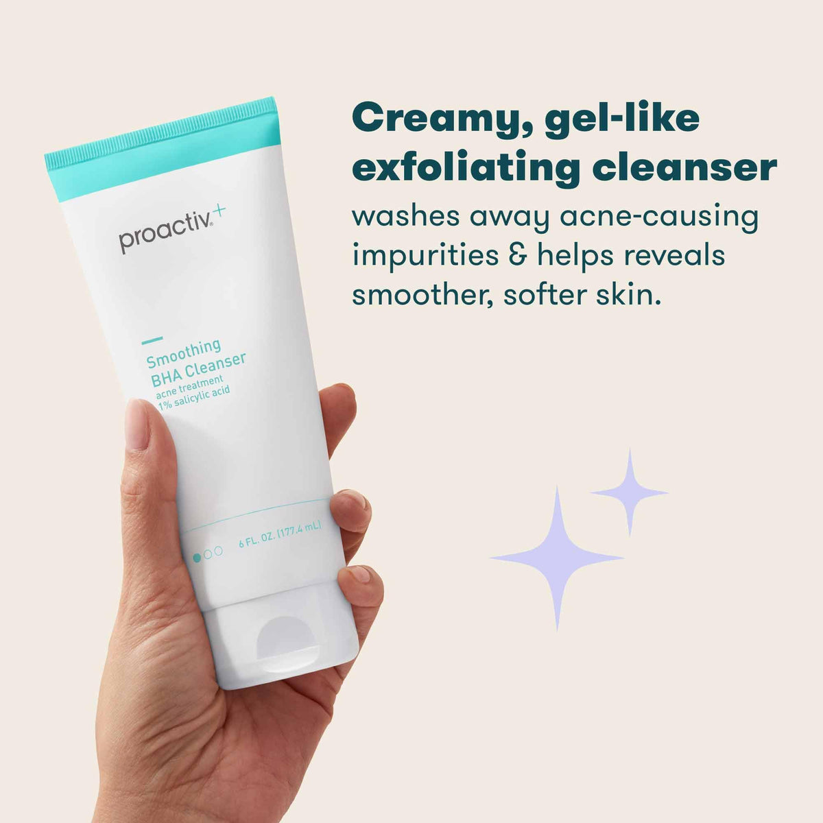 Proactiv Smoothing BHA Cleanser 6 oz Unscented Acne - Proactiv Official Product Imagery - 5
