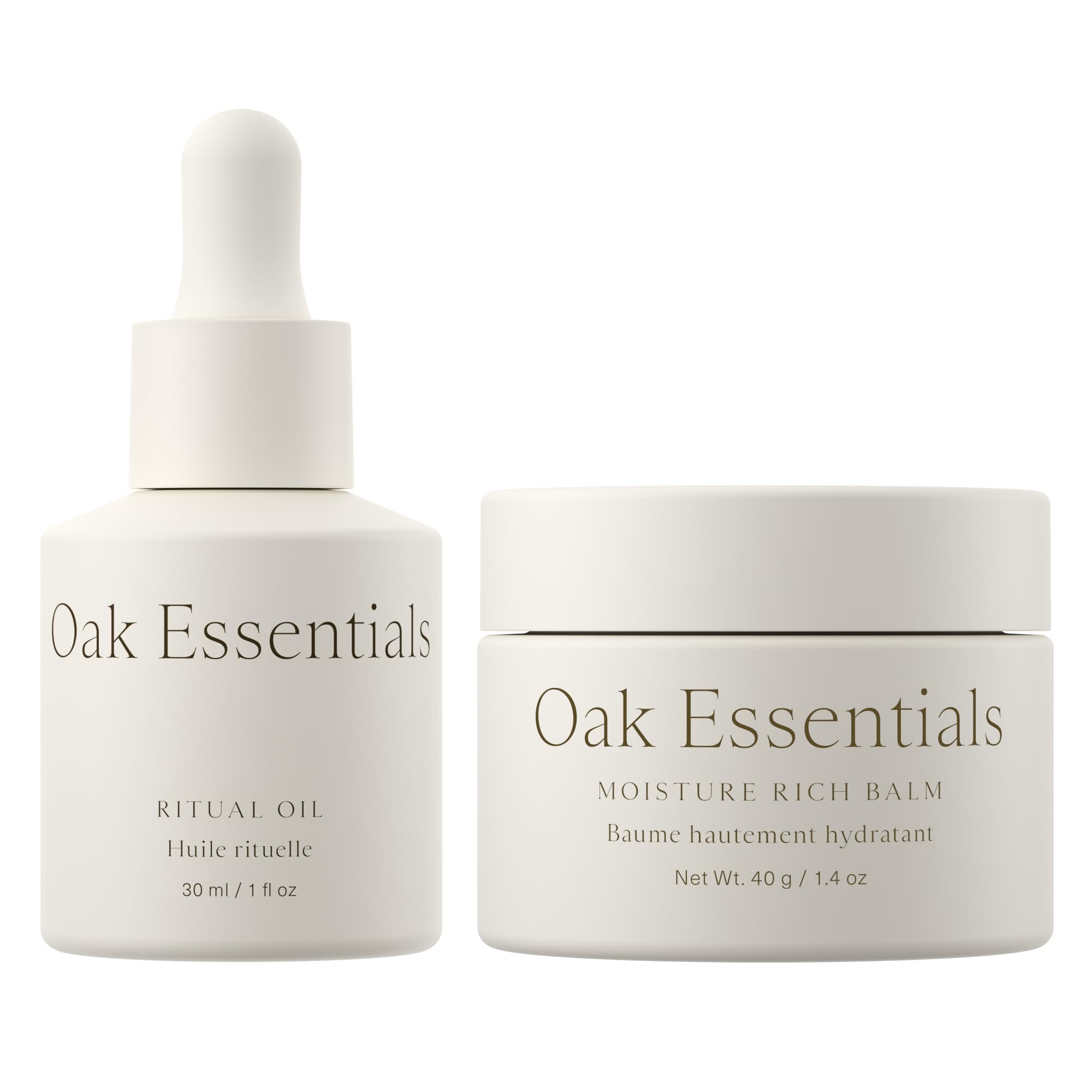 Hydration Heroes Set, 2-Piece Skincare Kit, Full Sizes - Oak Essentials