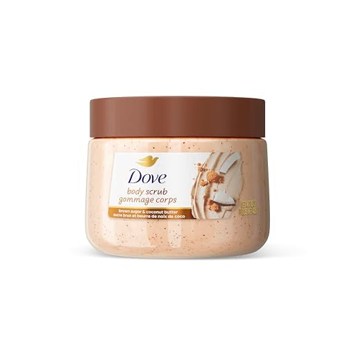 Elefair Tech Dove Brown Sugar and Coconut Butter Body Scrub Exfoliates and Deeply - Elefair Tech Official Product View 1