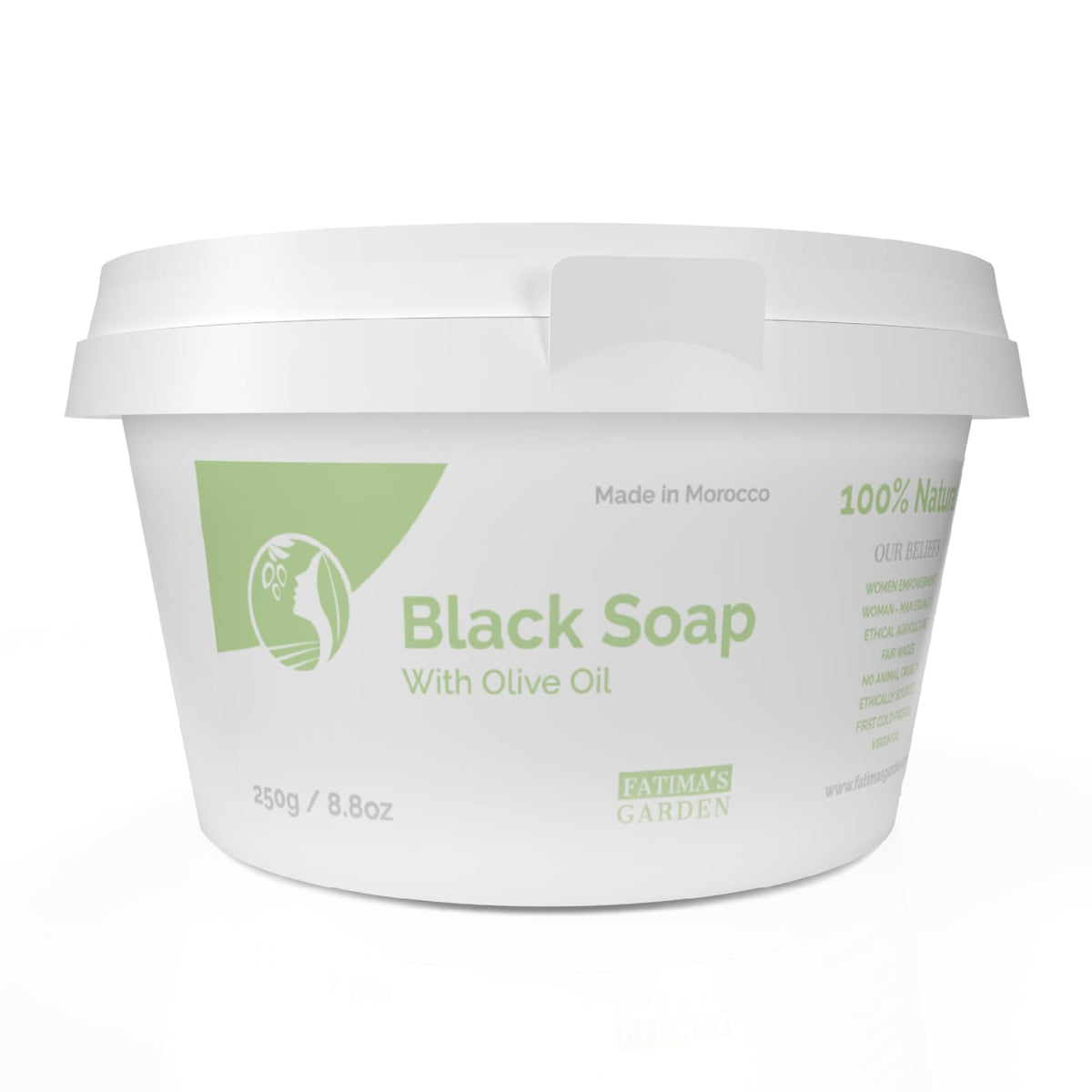 Fatima s Garden Olive Oil Black Soap - Fatima's Garden Official Imagery - 2