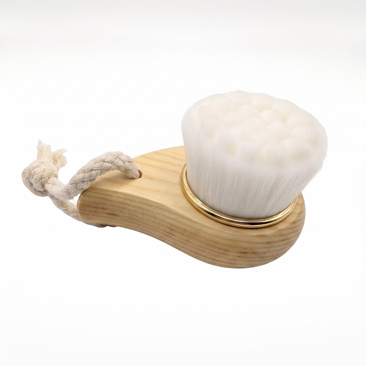 BeNat Facial Bamboo Wood Handle Cleansing Brush Extra Soft - BeNat Official Imagery - 2