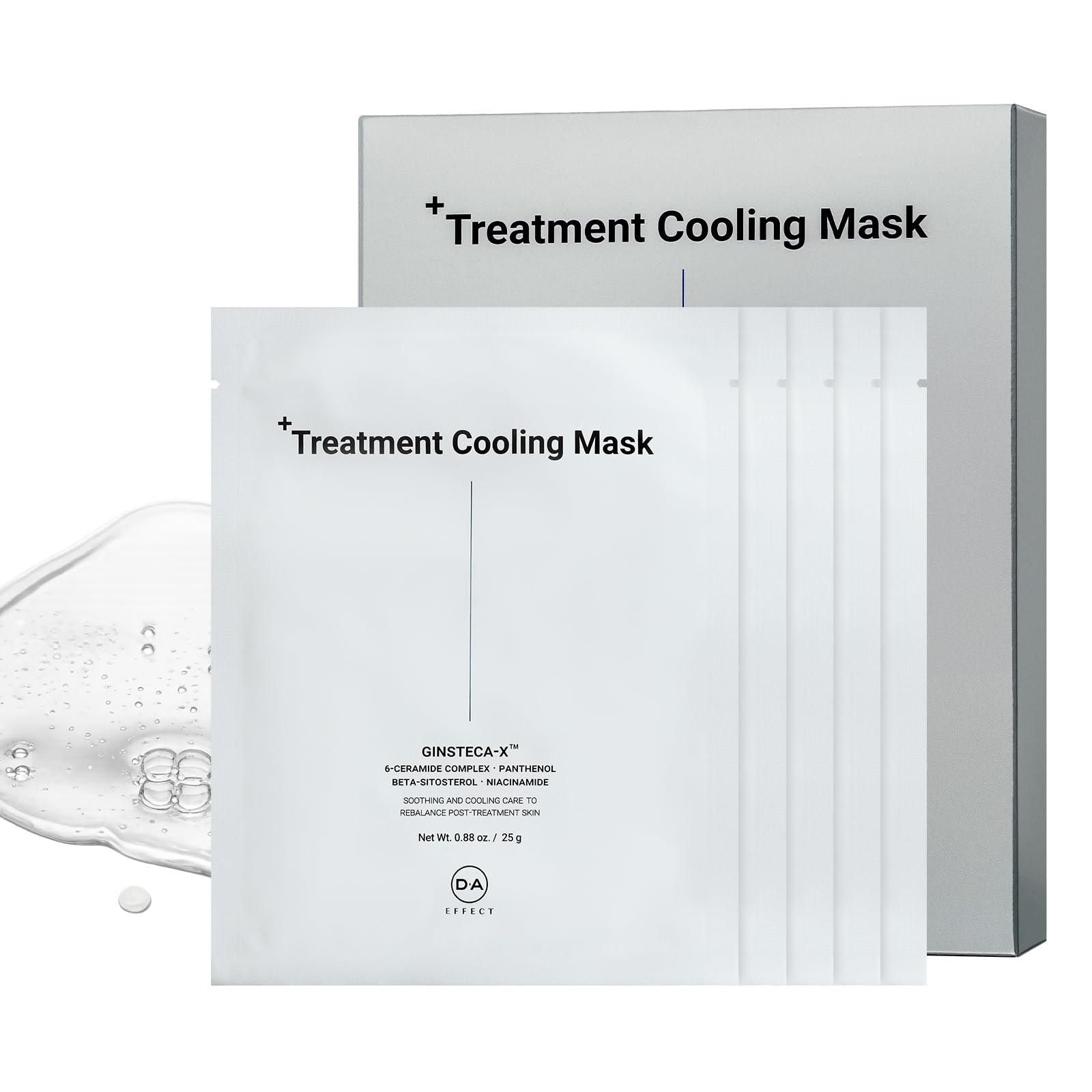 DA EFFECT Cooling Treatment Mask Soothing Face Mask for - DA EFFECT Official Product Imagery - 1