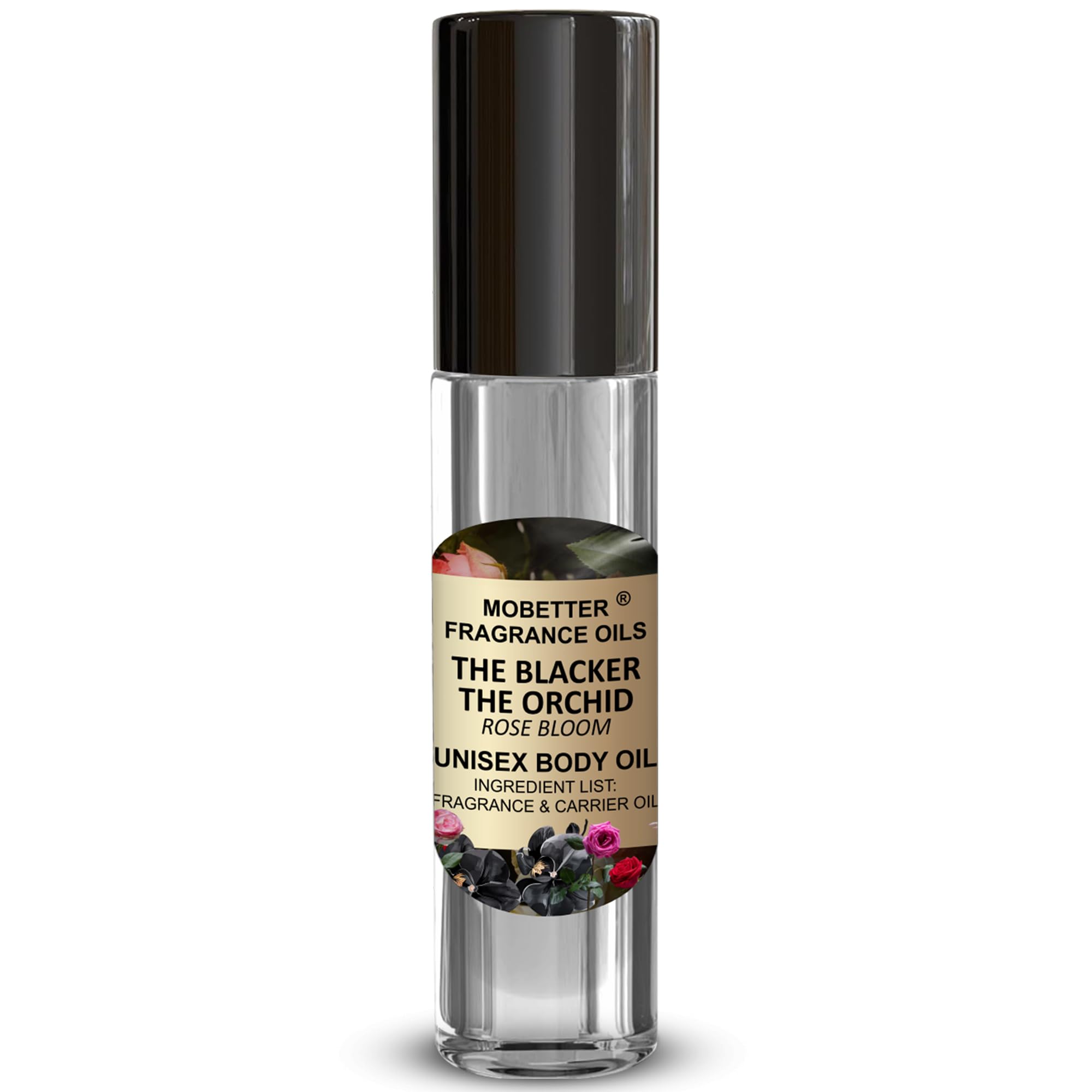MOBETTER FRAGRANCE OILS The Blacker The Orchid Rose Bloom - Product Imagery