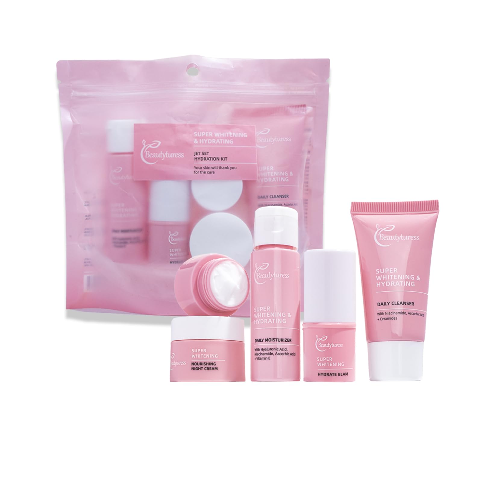 Hydrating Mini Skincare Set - BEAUTYTURESS