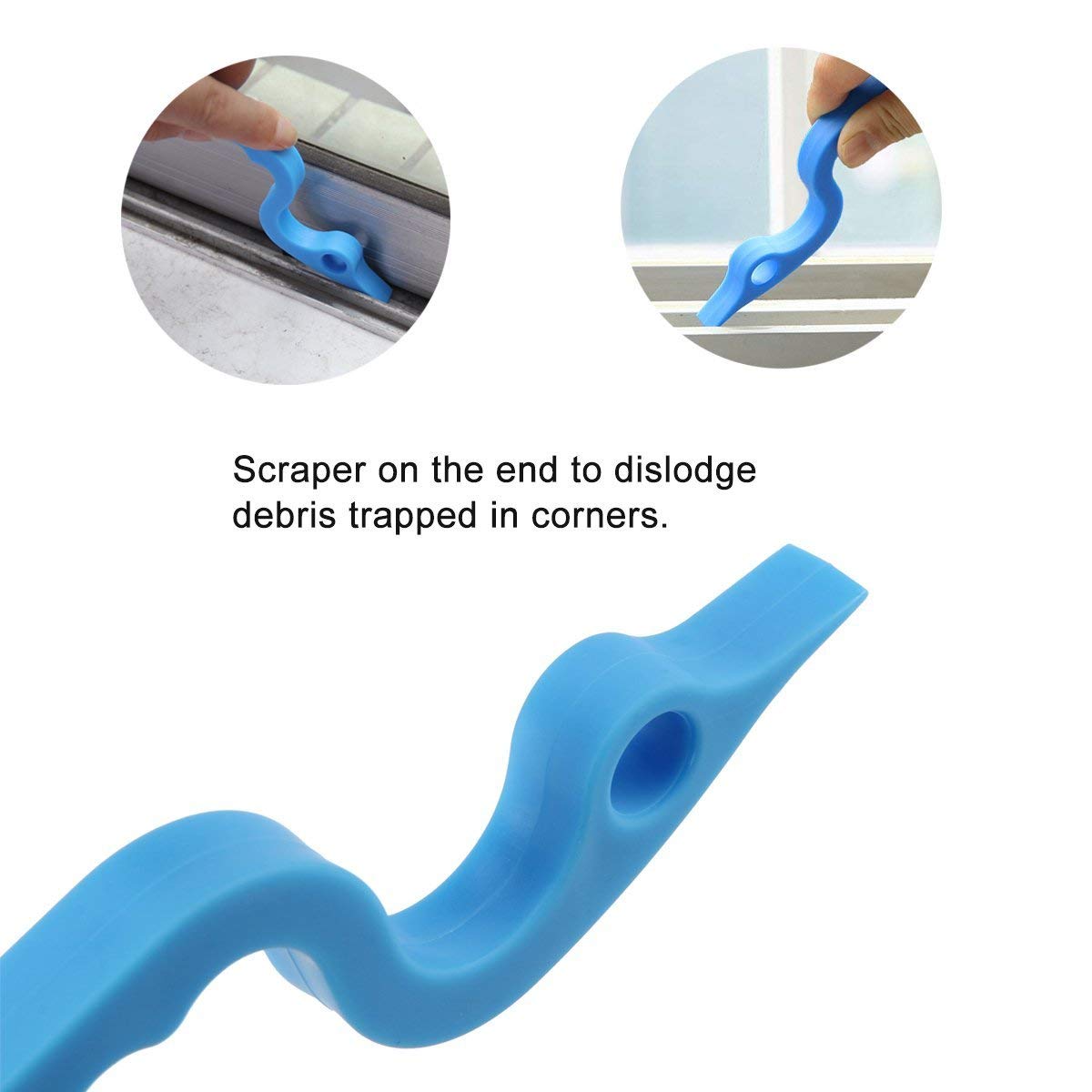 Rienar 2pcs Hand-held Groove Gap Cleaning Tools Door Window Track Kitc - View 5