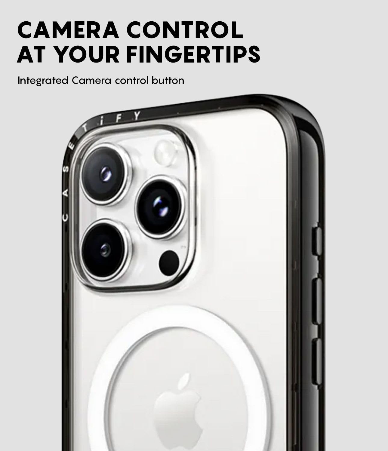 CASETiFY Magnetic for iPhone 16 Pro Max Case PC TPU Black - CASETiFY Official Imagery - 8