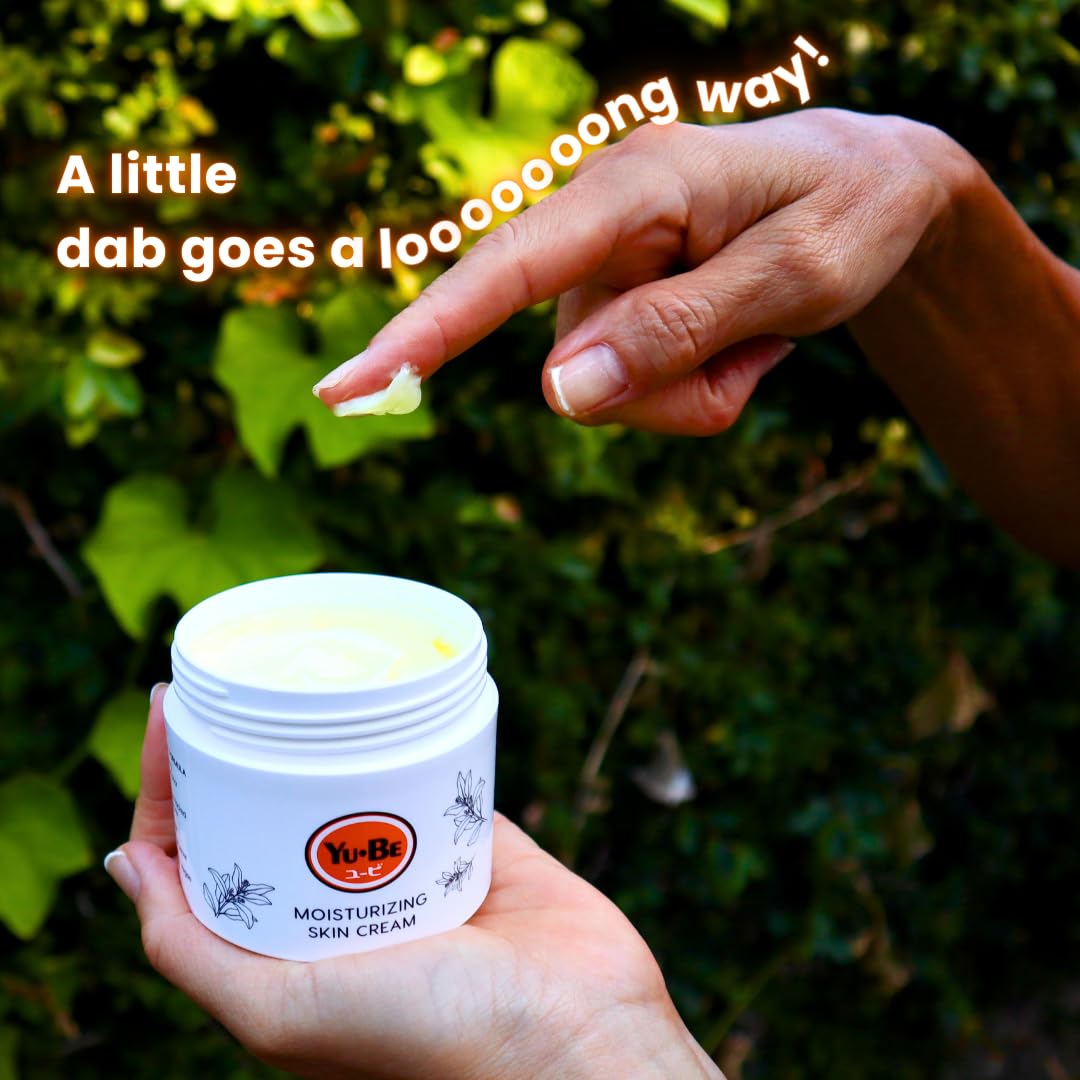 Yu Be Moisturizing Skin Cream Jar - Yu-Be Official Imagery - 6