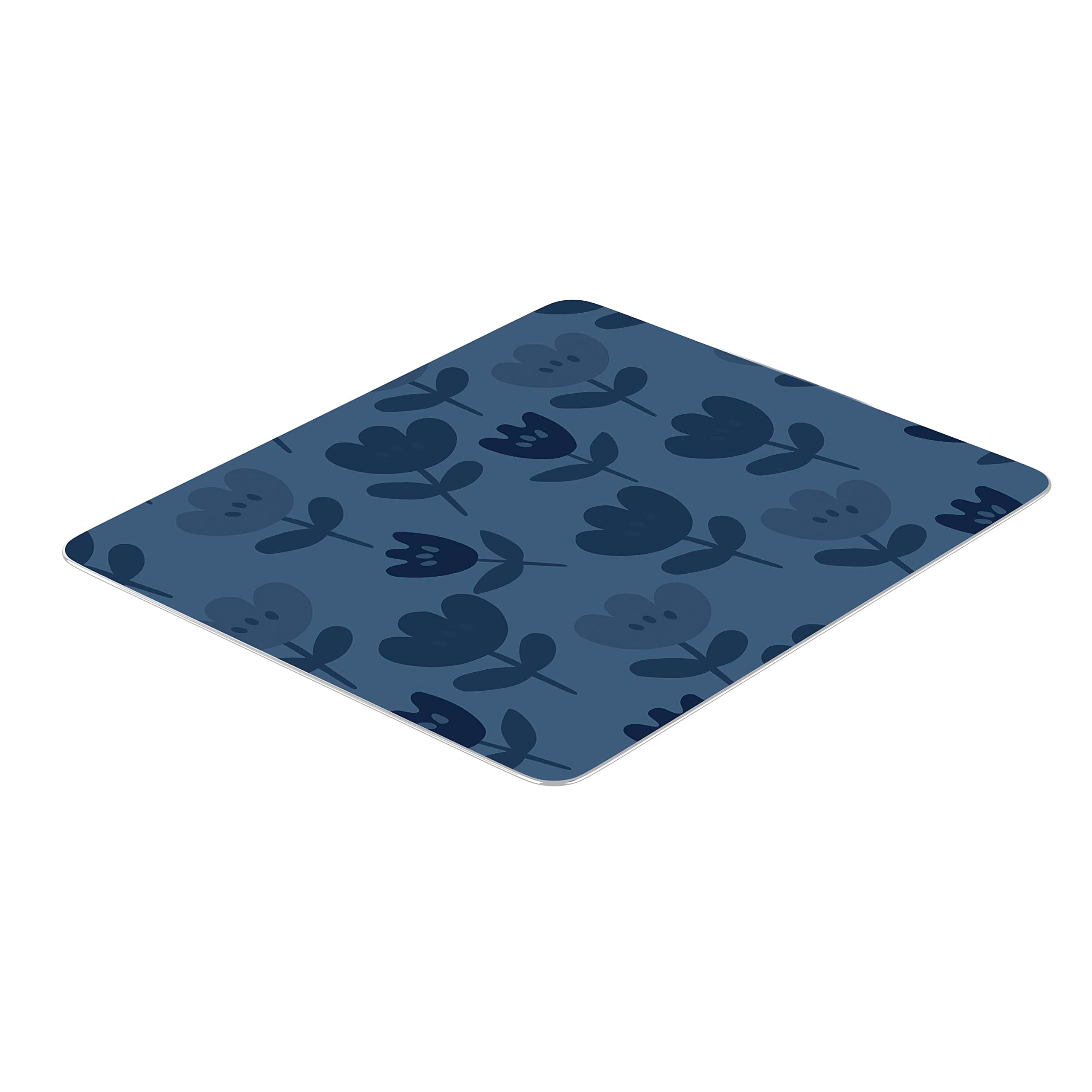Bonamaison, Rectangle Digital Printed Mouse Mat Non-Slip Backing for Office and Home Size 22x18cm