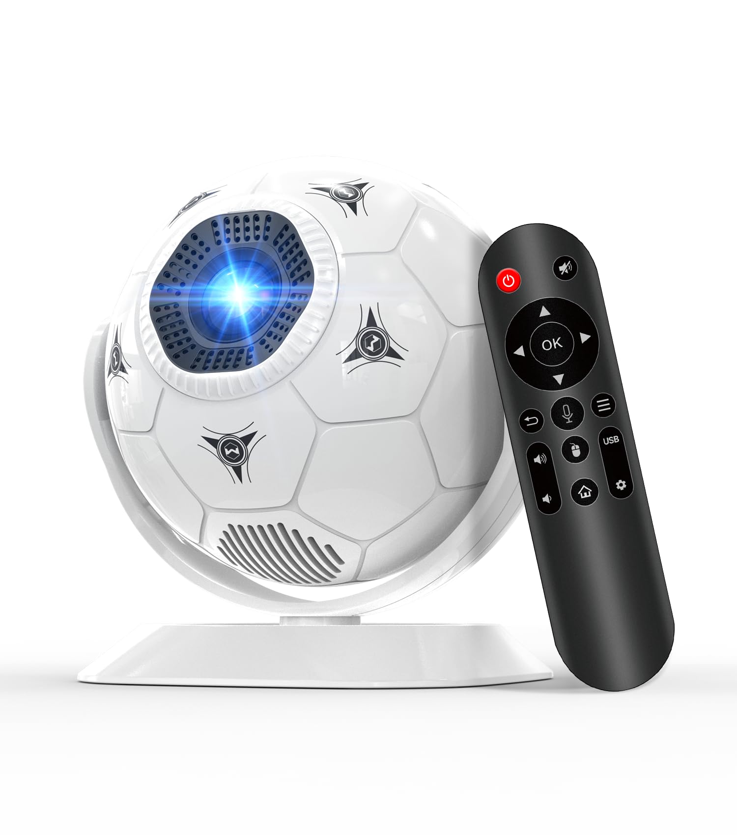Magcubic HY300PRO Mini Projector with WiFi 6 and Bluetooth 5.4, 4 by Magcubic - Angle View 8