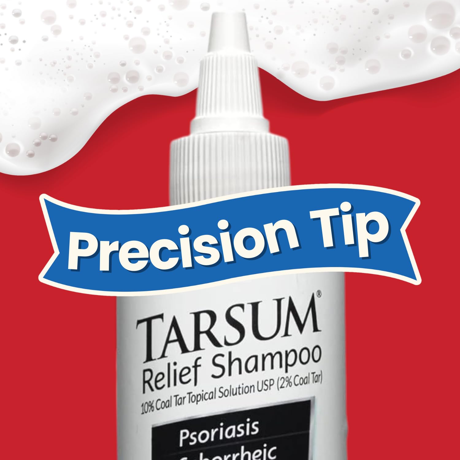 Tarsum Extra Strength Psoriasis Shampoo and Conditioner set with coal tar for scalp, 8 oz bottles, designed to soothe and treat psoriasis.