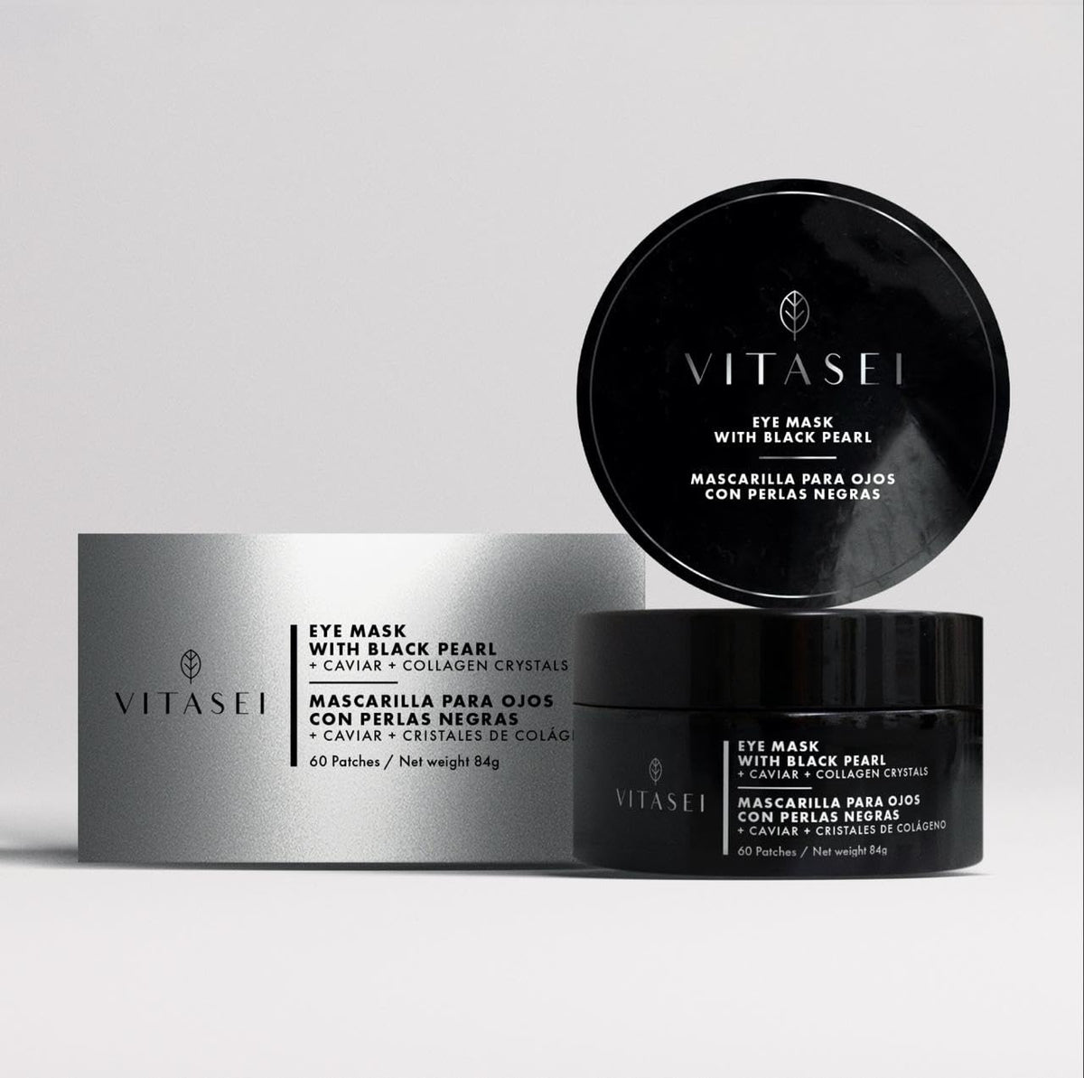 VITASEI Hydrating Eye Mask Patches with Black Pearl 60 - VITASEI Official Imagery - 2