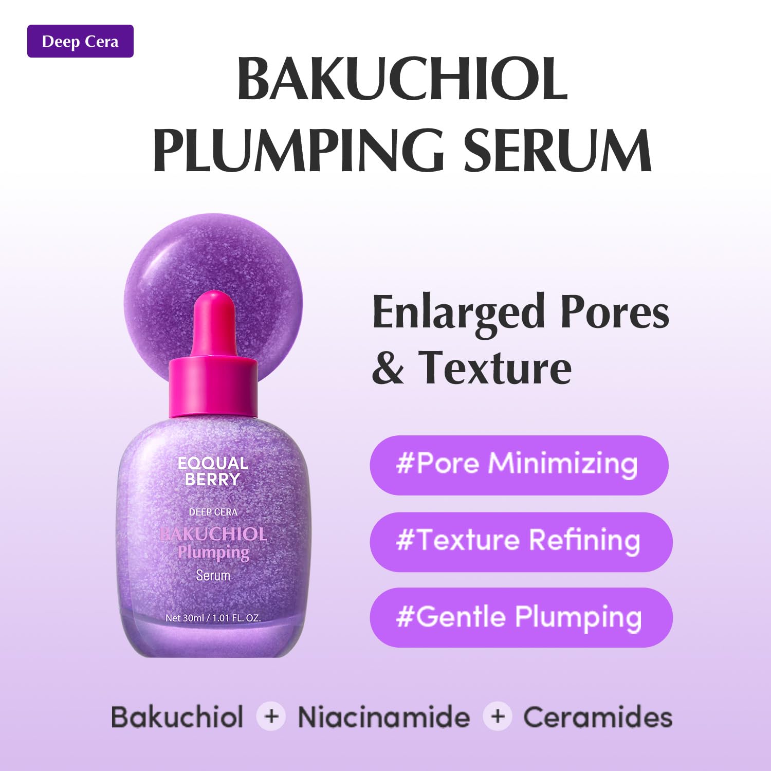 EQQUALBERRY Mini Serum Discovery Kit | Vitamin C, NAD, Bakuchiol, Hyaluronic Acid, Aloe PDRN Face Serum Kit | Gifts Sets for Glow skin | Travel Size Essentials | Korean Skin care, 0.33 fl.oz x 5ea - EQQUALBERRY Official Product View 7