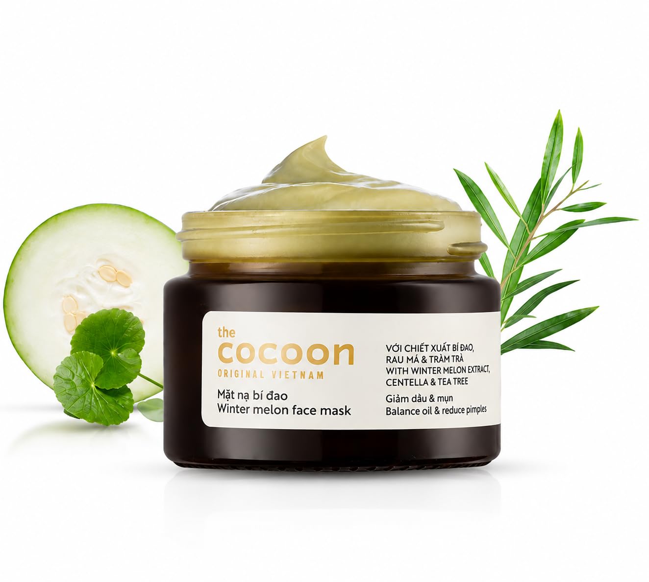 COCOONORIGINAL Vietnam Hung Yen Turmeric Face Mask 100ml / 3.38 - COCOONORIGINAL