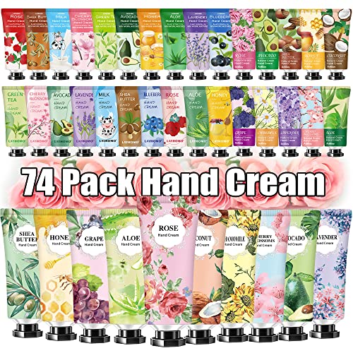74 Pack Hand Cream Gift Set For Women and Girls Mothers Day - Layhomo Official Imagery - 1