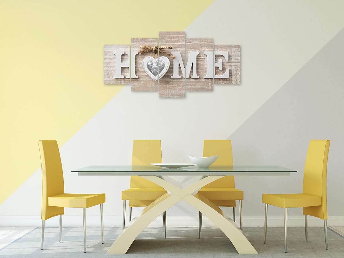Biufo Home Sign Canvas Wall Art 5 Pieces Modern Farmhouse - Biufo Official Imagery - 6
