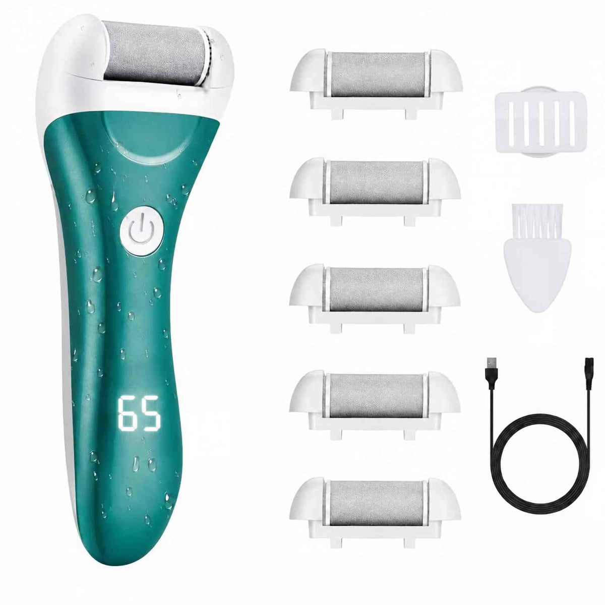 Nicebirdie Electric Callus Remover for Feet with Vacuum - NiceBirdie Official Imagery - 8