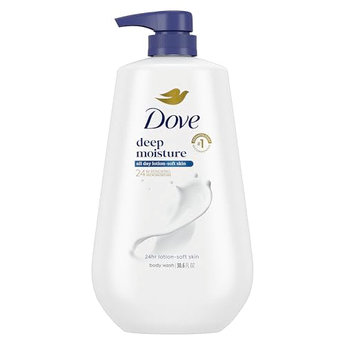 Dove Body Wash Body Wash Deep Moisture 30.6 oz Pump, Sulfate Free - Elefair Tech Official Product View 1