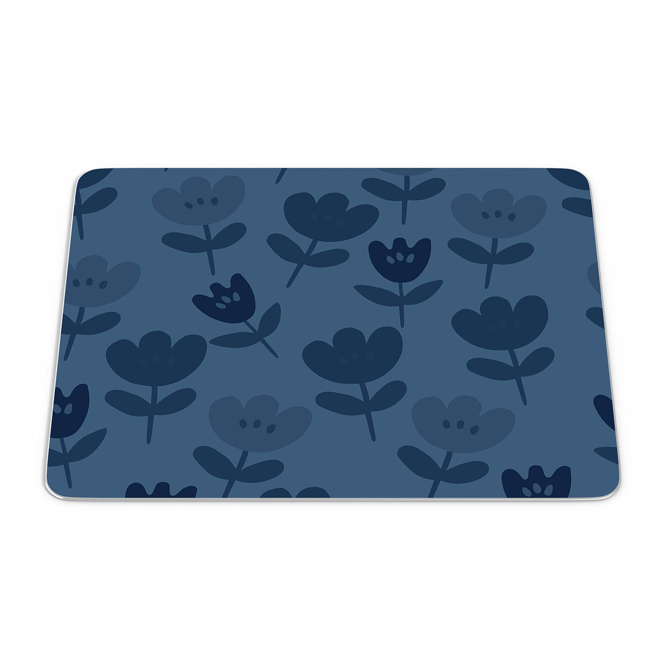 Bonamaison, Rectangle Digital Printed Mouse Mat Non-Slip Backing for Office and Home Size 22x18cm