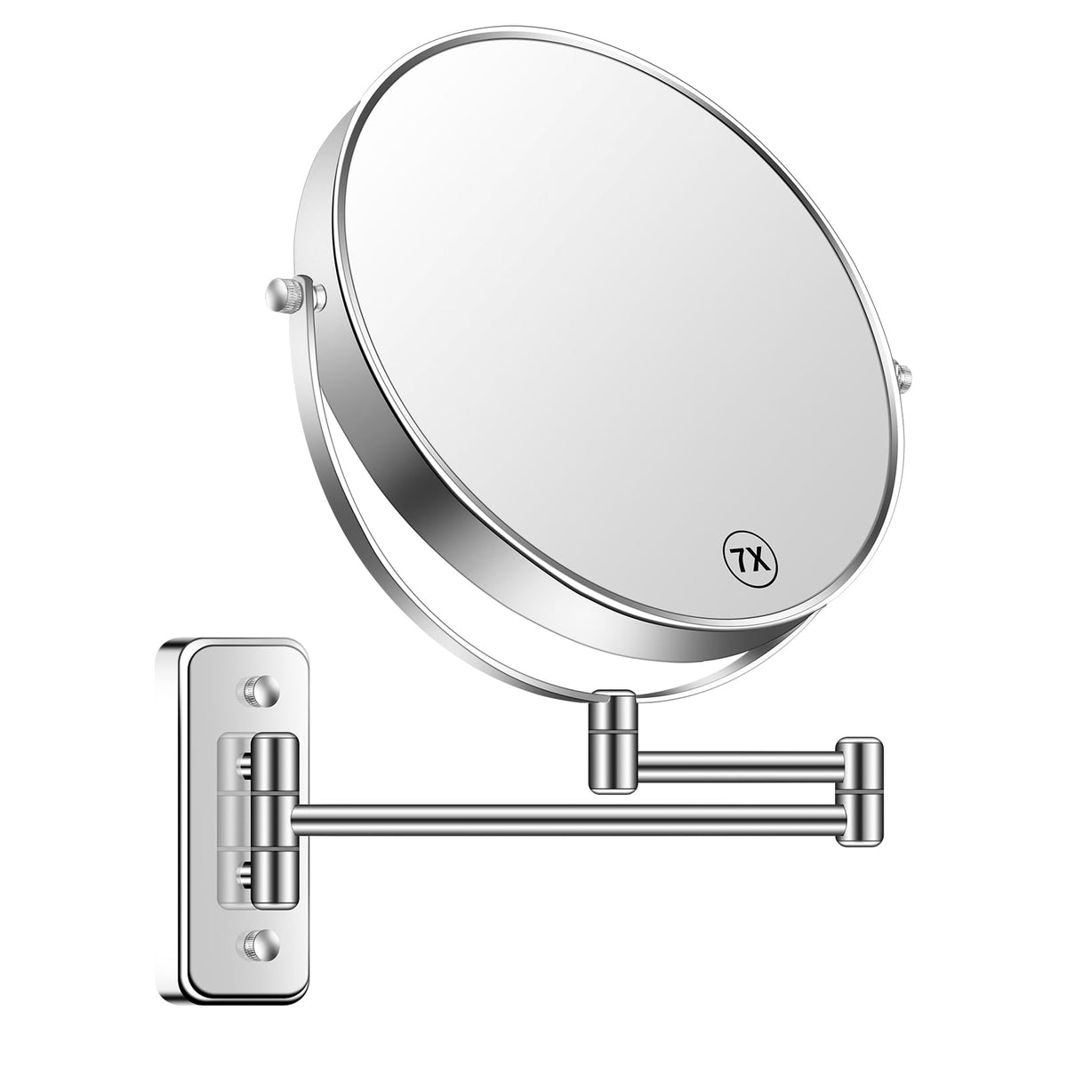 BTremary 9 Large Wall Mounted Makeup Mirror 1X 7X Double - BTremary Official Imagery - 2