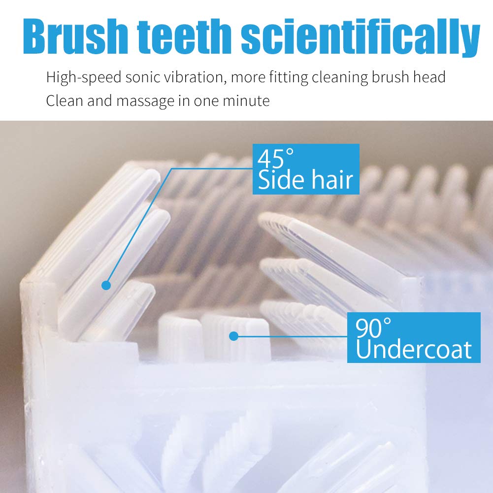 Ultrasonic Toothbrush for Adults Automatic Electric - Martenit Official Imagery - 4