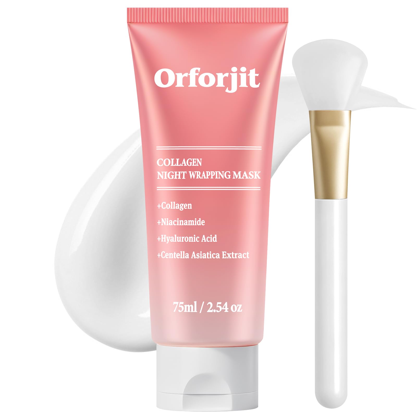 Collagen Night Wrapping Mask,Peel Off Face Mask for Firming Skin - Product Imagery