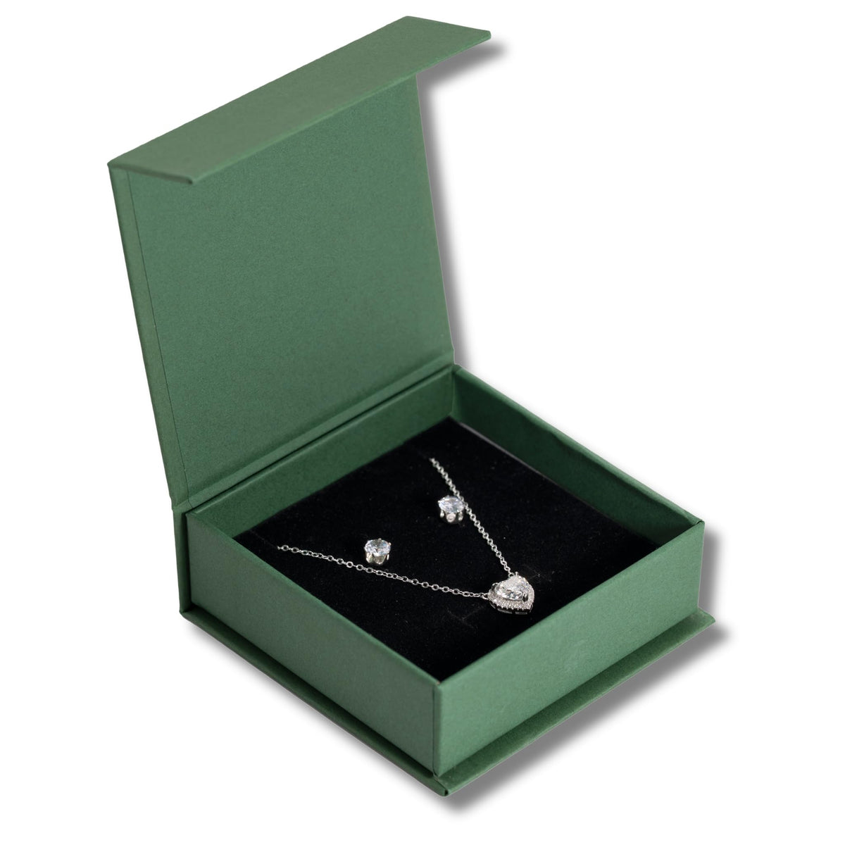 JPB Jewelry Box Magnetic Jewelry Gift Box with Velvet Foam - JPB JEWELRY BOX CO. Official Imagery - 7