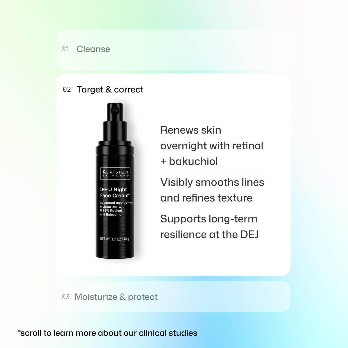 Revision Skincare D E J Night Face Cream Anti Aging - Premium Selection Official Imagery - 8