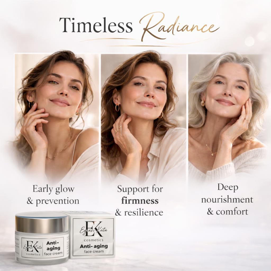 Face Moisturizer Anti Wrinkle Cream for Women - Hill Vital Natural Solutions Official Imagery - 5