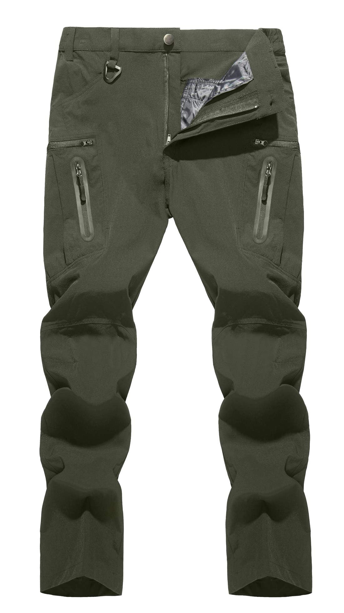 TACVASEN Men s Lightweight Hiking Tactical Pants Waterproof - TACVASEN Official Imagery - 2