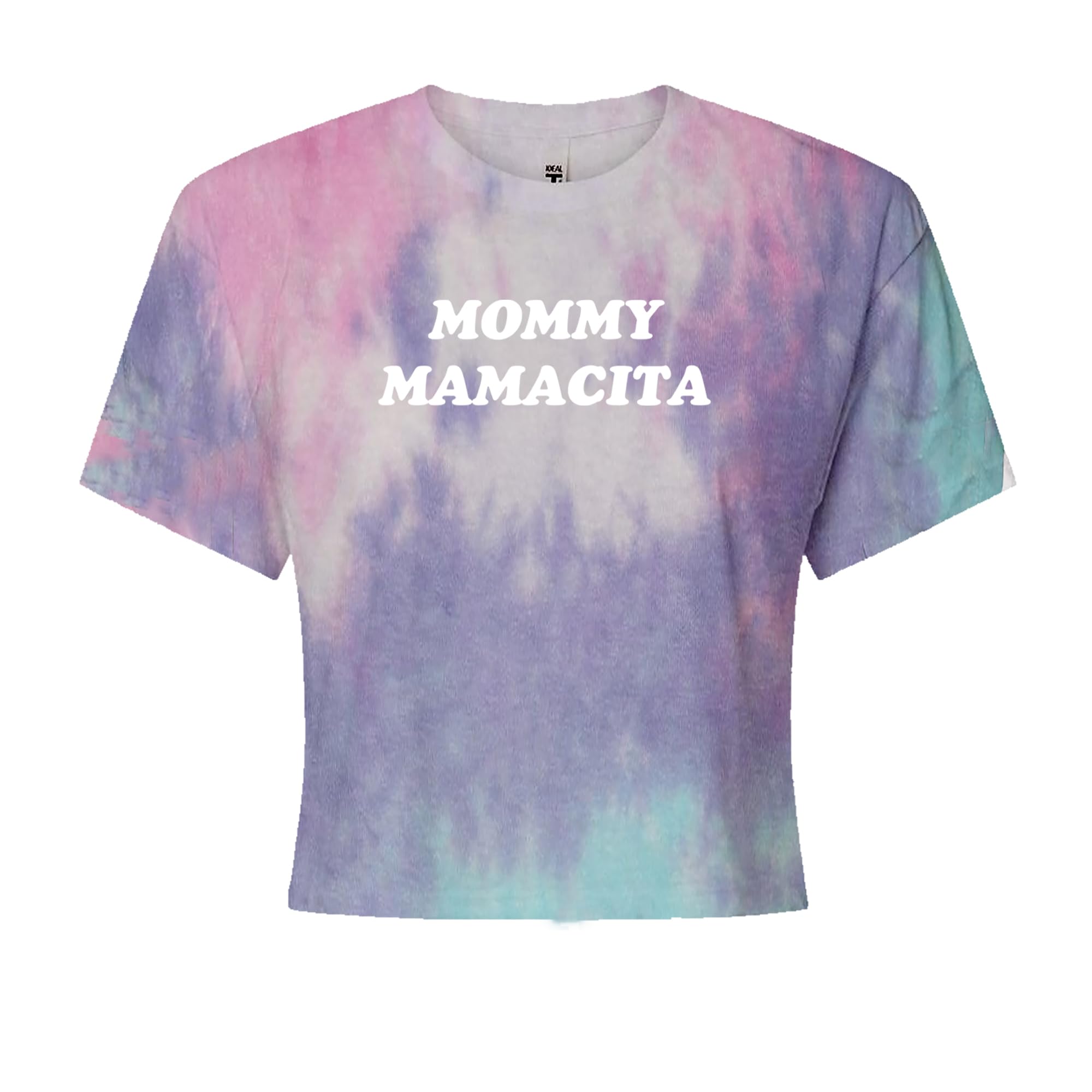 The Pxv Mommy Mamacita Womens Cropped T-Shirt, Soft Cotton Blend, Crop - View 10