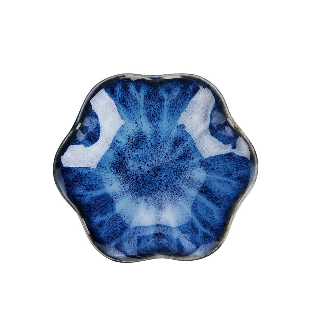 JAMEND CLXP Ring Dish, Kiln Glaze Jewelry Trinket Tray, Gifts for Women I Lotus - JAMEND CLXP Official Product View 1