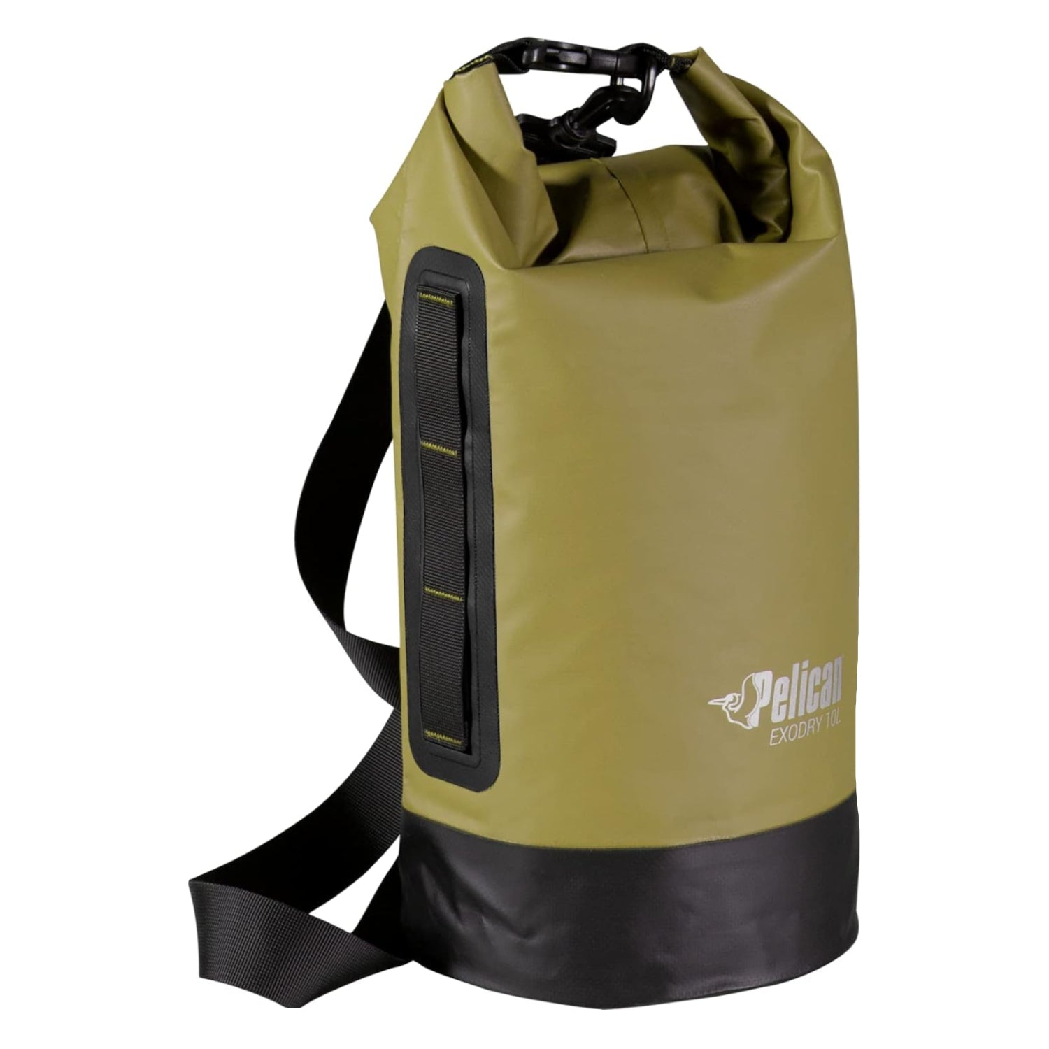 Pelican 30L waterproof dry bag with reflective material, made by Pelican, designed for keeping gear dry and protected outdoors.