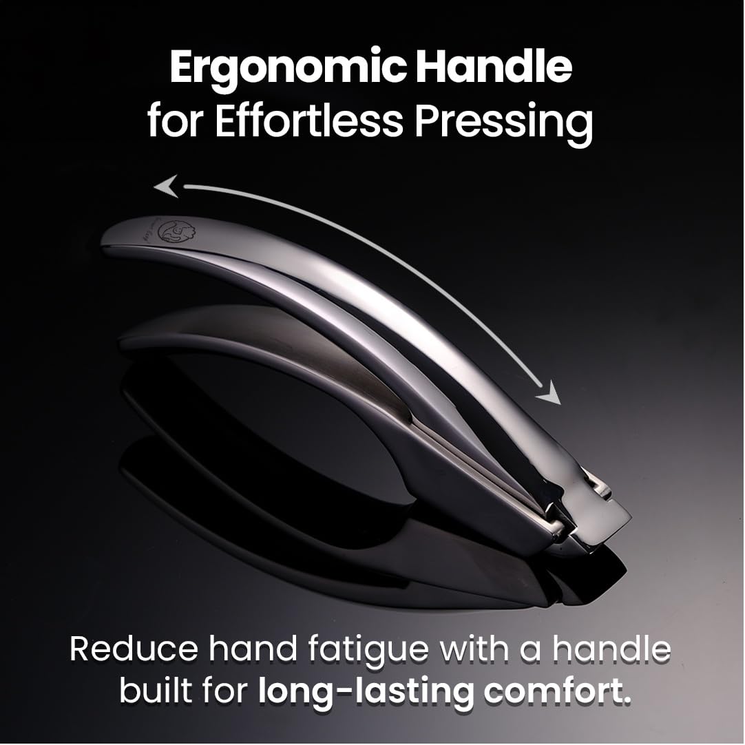 Gourmet Easy Garlic Press Lifetime Replacement No Need to - Gourmet Easy Official Imagery - 7