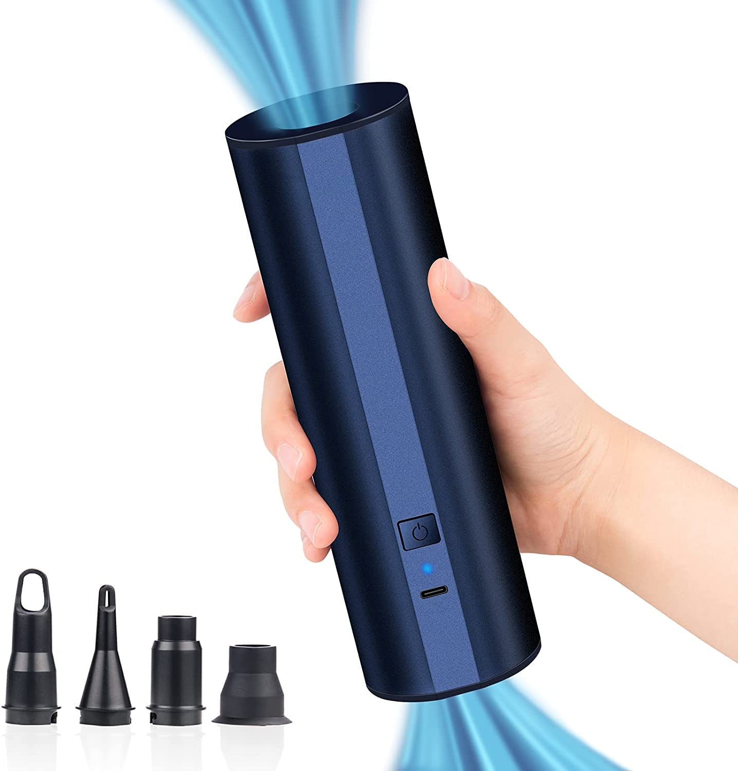LIBERRWAY Electric Air Pump for Inflatables- 2×2000mAH Rechargeable Ba - View 10