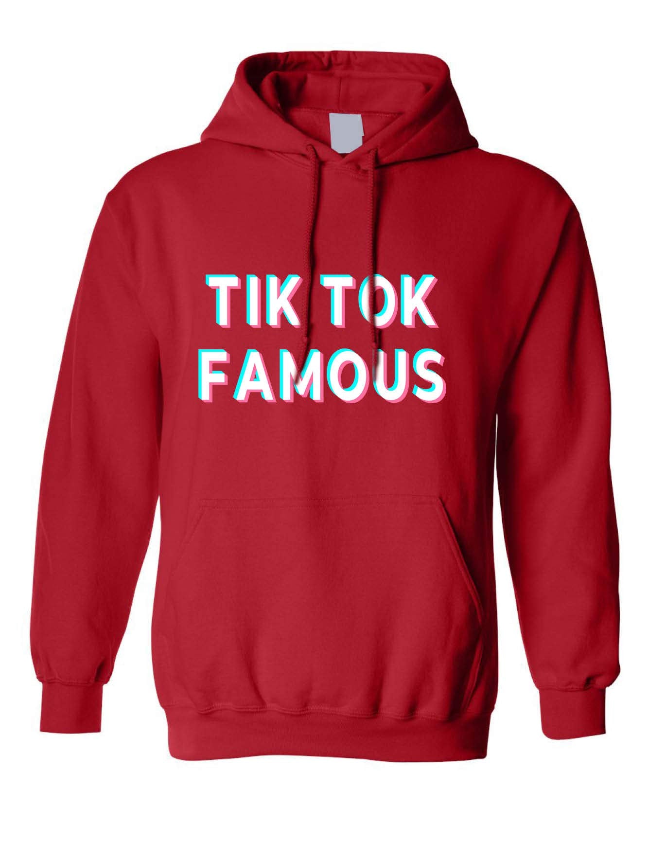 ALLNTRENDS Adult Hoodie TIK Tok Famous Hooded Sweatshirt Cute Graphic - View 7