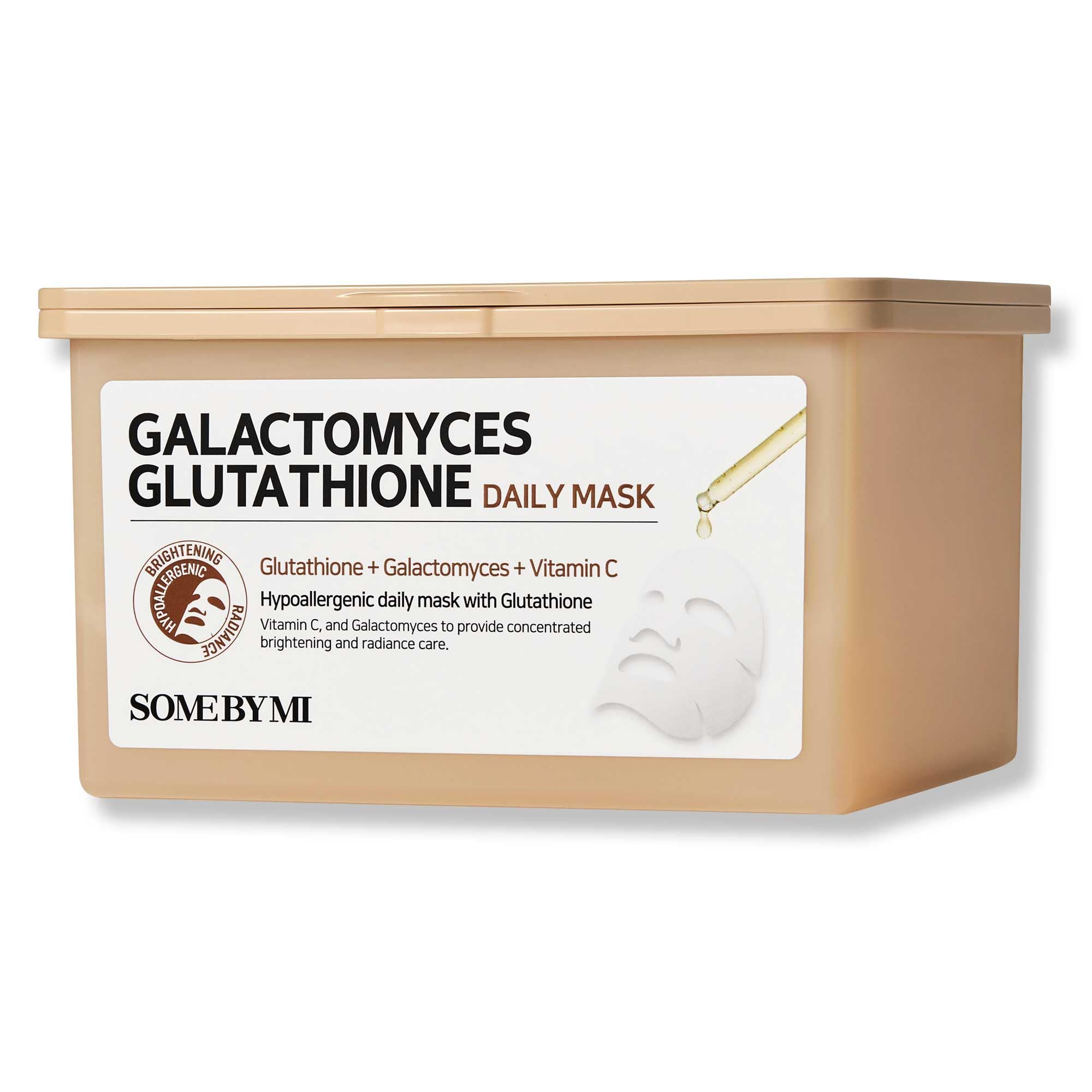 SOME BY MI Galactomyces Glutathione Daily Mask - 30 Sheets, - Product Imagery