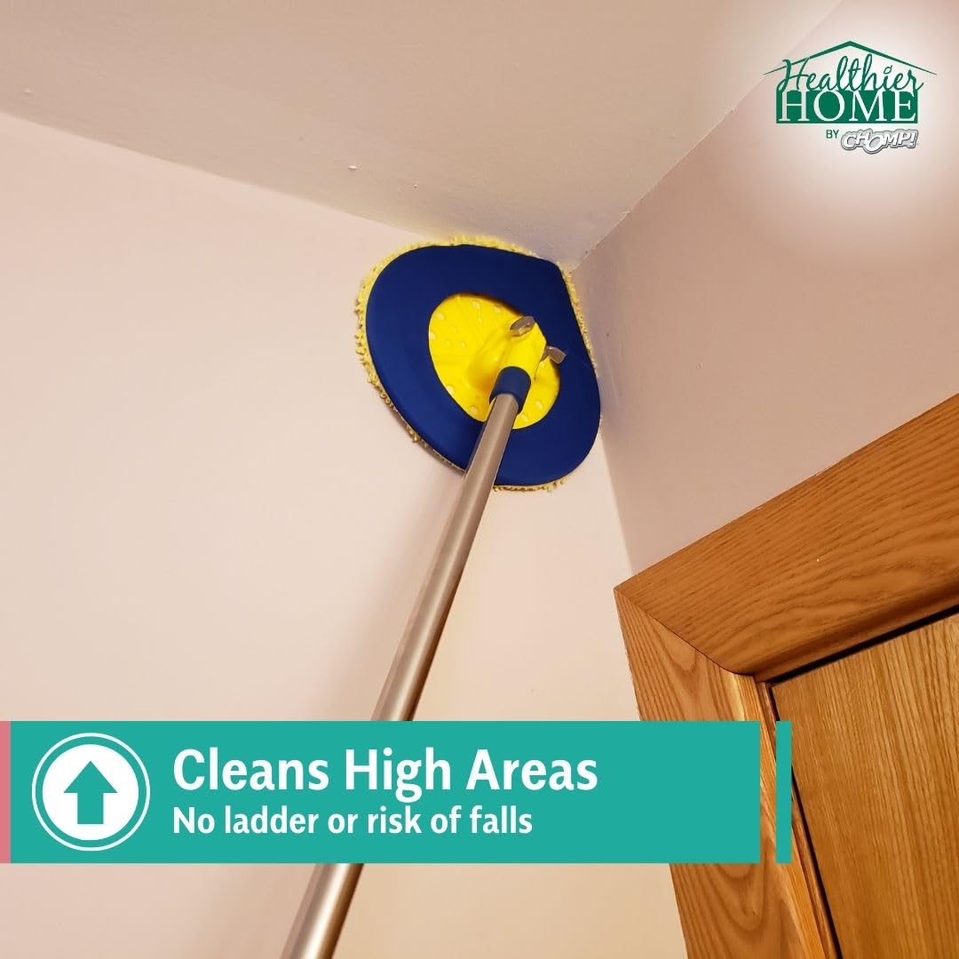 CHOMP Long Handle Wall Cleaner 5 Minute CleanWalls - CHOMP! Official Imagery - 6